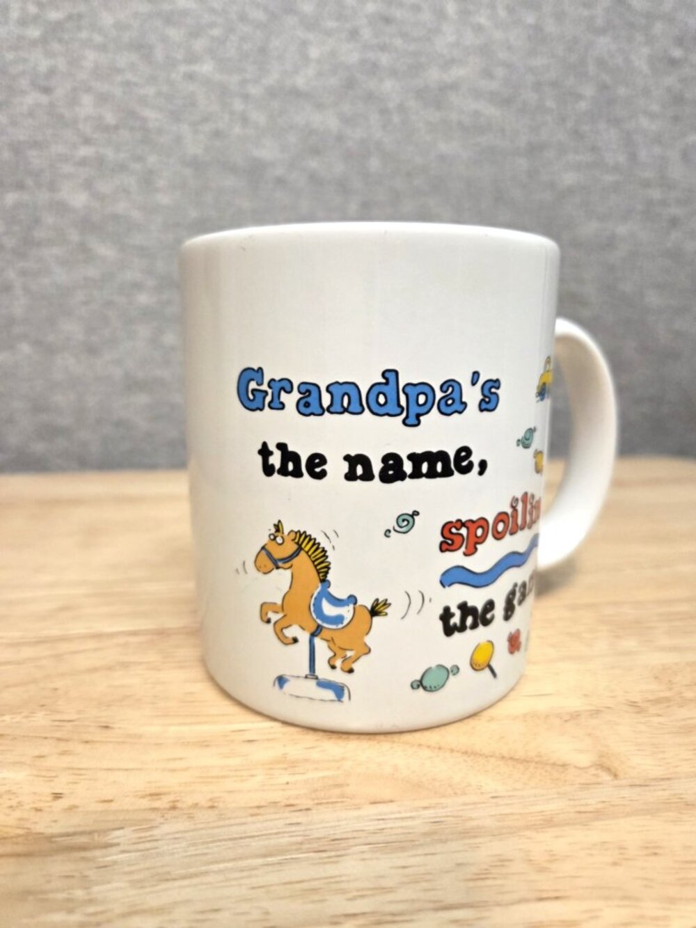 "Grandpa's the Name" Vintage Hallmark Mug
